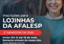 Lojinhas inscrições para o 2º semestre 2025.