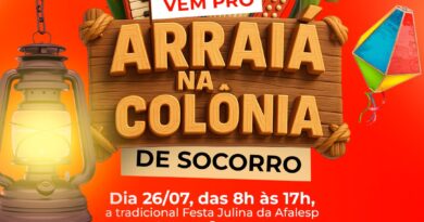 Festa Julina da Afalesp e Sindalesp 2025