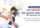 136 Sessões de Quick Massage!