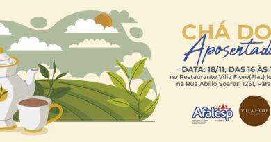 Chá dos Aposentados 2025
