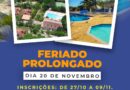 Feriado: 20 de novembro nas Colônias!