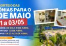 1º de Maio, inscrições para o feriado!