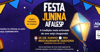Vem aí a Festa Junina da Afalesp 2026!