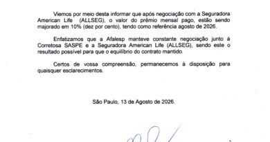 Informativo American Life (ALLSEG) majorado.